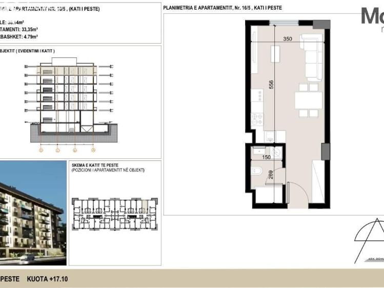 Prodej bytu 1+KK Golem č. 7