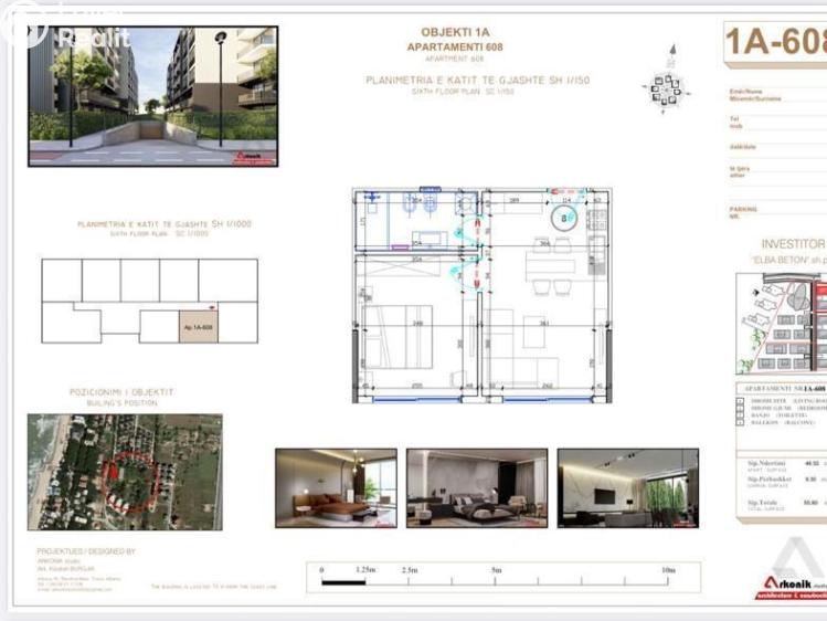 Prodej bytu 2+KK Golem, Rruga Skënderbeu č. 9