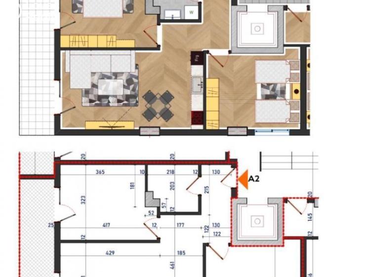 Prodej bytu 3+KK Drač č. 13