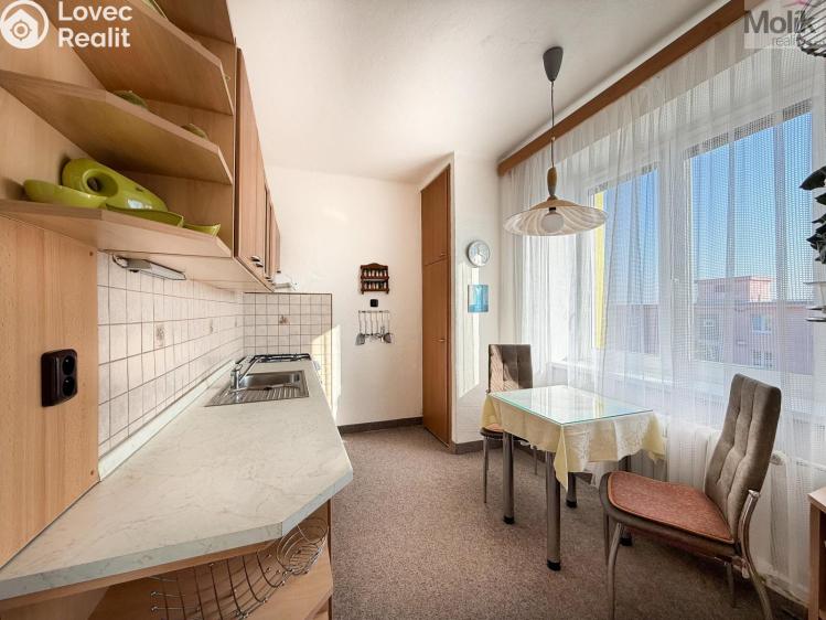 Rent apartment 2+1 Most, Brigádnická č. 6