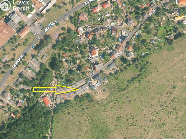 Prodej garáže Litvínov, Mlýnská č. 9