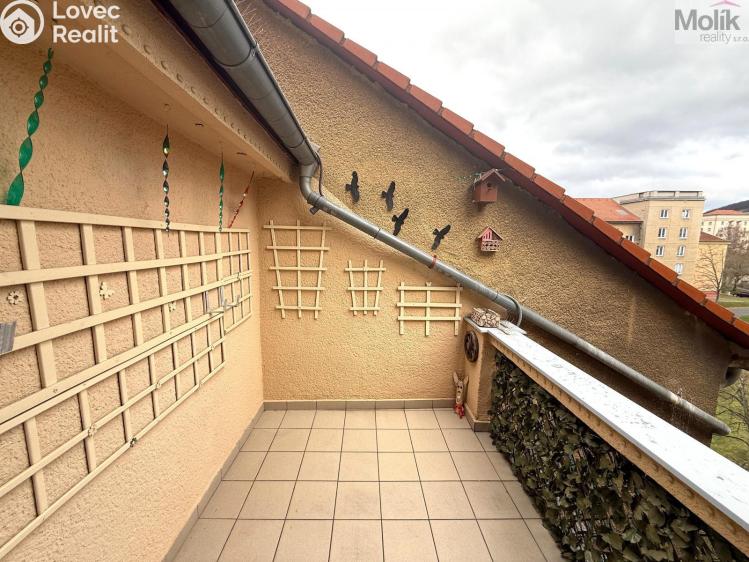 Rent apartment 2+1 Most, tř. Budovatelů č. 9