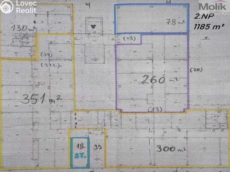 Rent production hall Teplice, Pražská 3259 č. 7