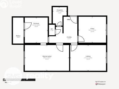 Продажа квартиры 3+1 Nišovice č. 10