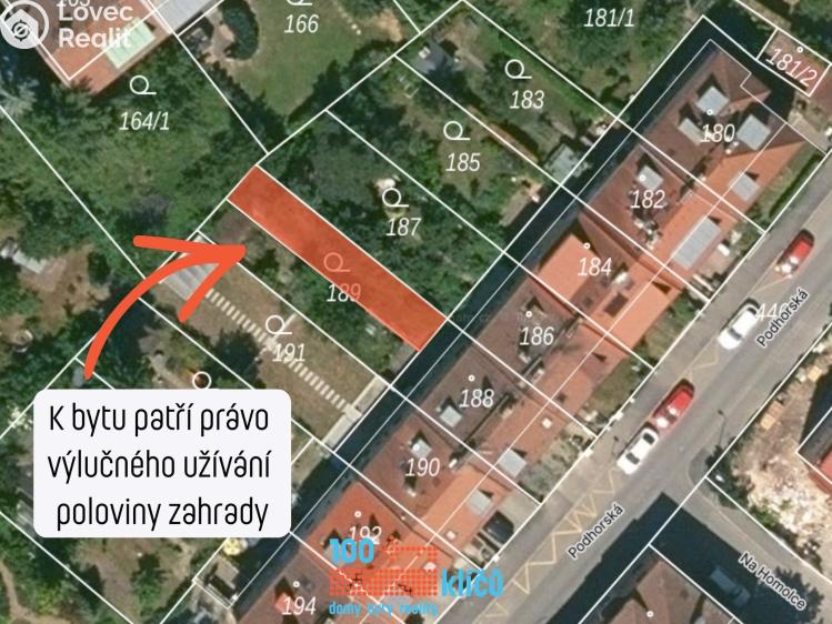 Sale apartment 2+1 Praha, Podhorská č. 26