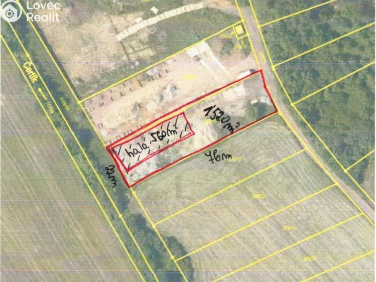 Prodej komerčního pozemku Úsilné č. 6