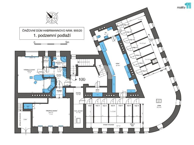 Prodej činžovního domu Plzeň, Habrmannovo náměstí č. 27