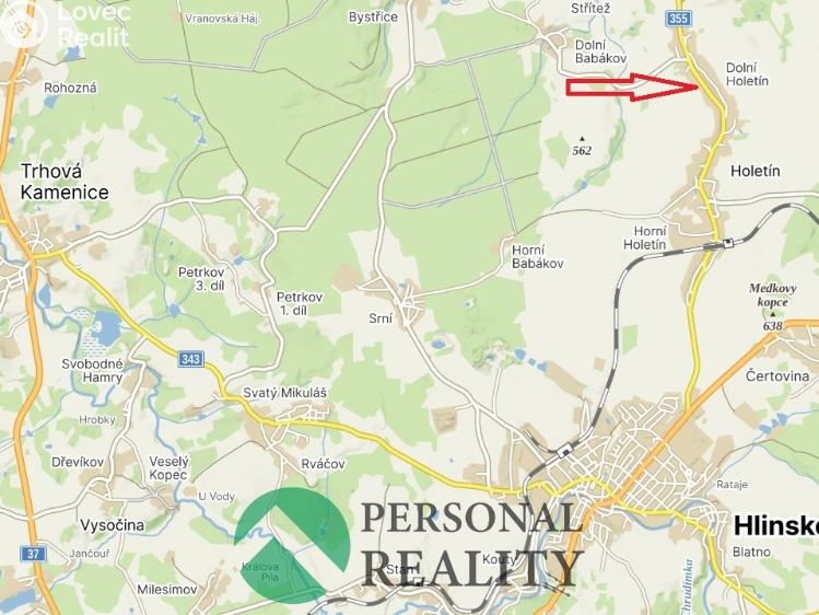 Prodej chalupy Holetín č. 36