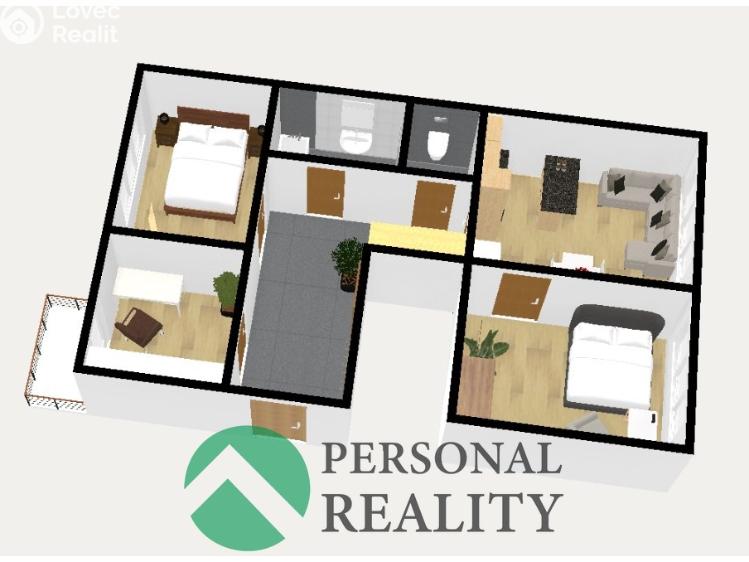 Prodej bytu 4+KK Pardubice, Bělehradská č. 31