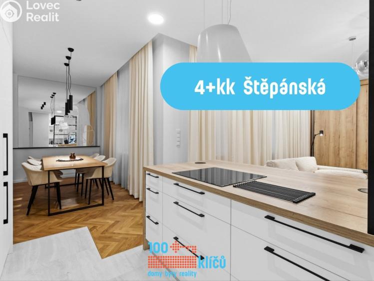 Pronájem bytu 4+KK Praha, Štěpánská 629/59 č. 25