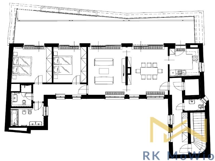 Pronájem bytu 3+1 Praha, Jungmannova č. 10