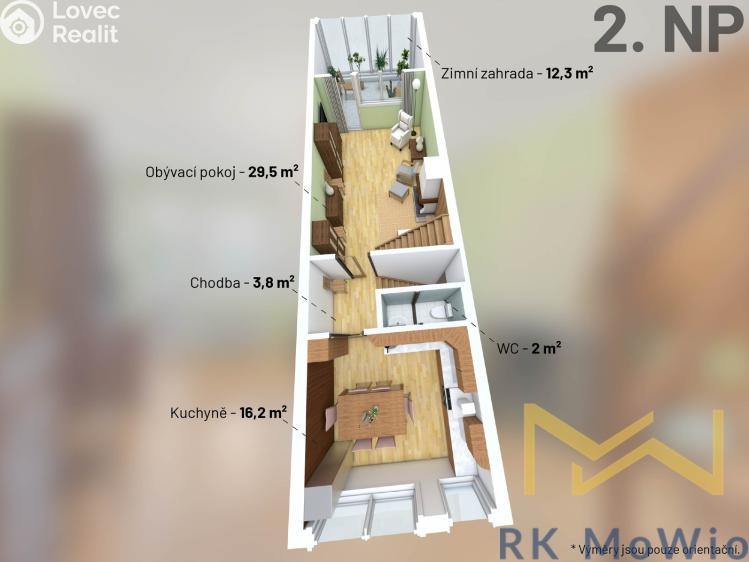 Prodej rodinného domu Praha, Zličínská č. 10