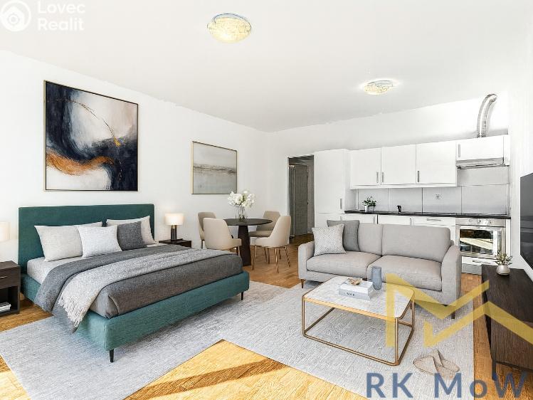 Prodej bytu 1+KK Praha, Korunní č. 7