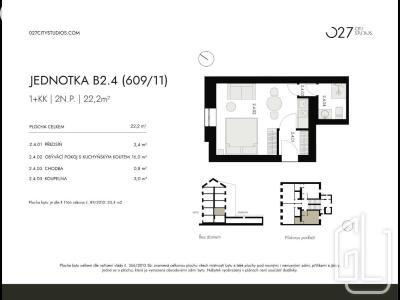 Prodej bytu 1+KK Praha, Ondříčkova č. 2