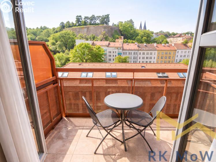 Pronájem bytu 1+KK Praha, Horská 2107/2d č. 4