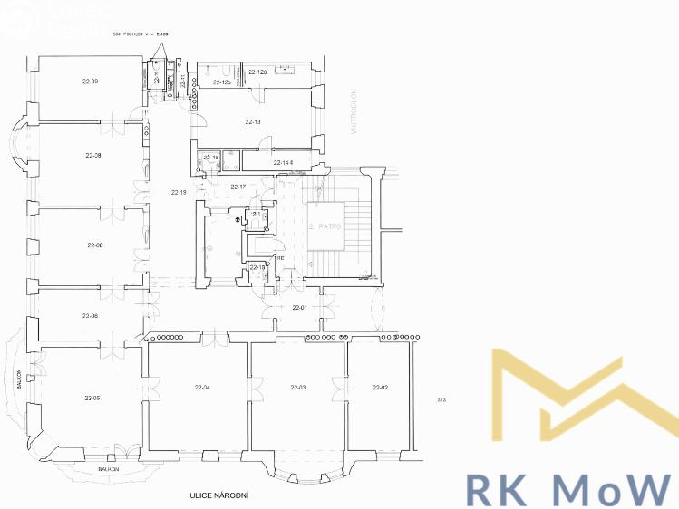 Pronájem kanceláře Praha, Na Perštýně č. 10