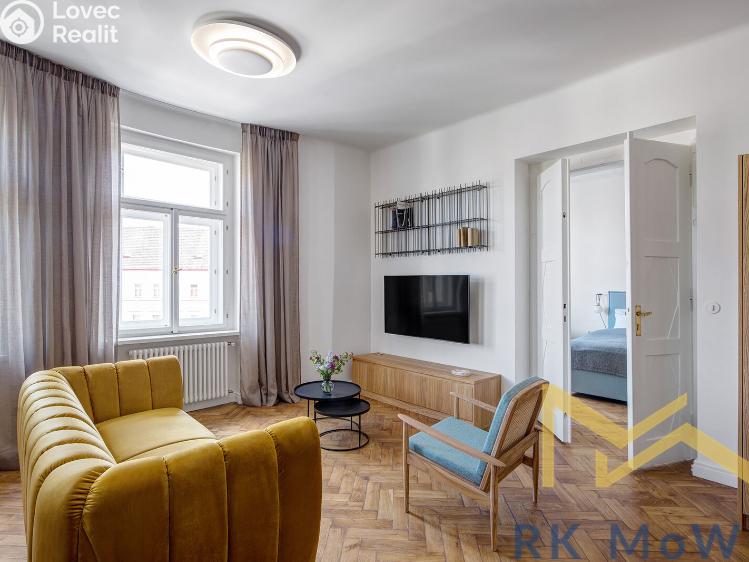 Pronájem bytu 3+KK Praha, Srbská č. 1