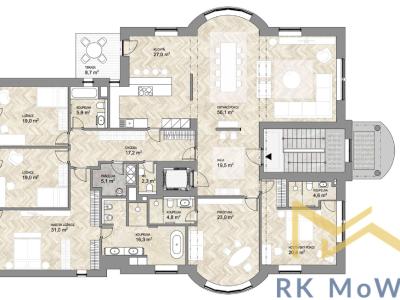 Pronájem bytu 6 a více Praha, Na Marně č. 6