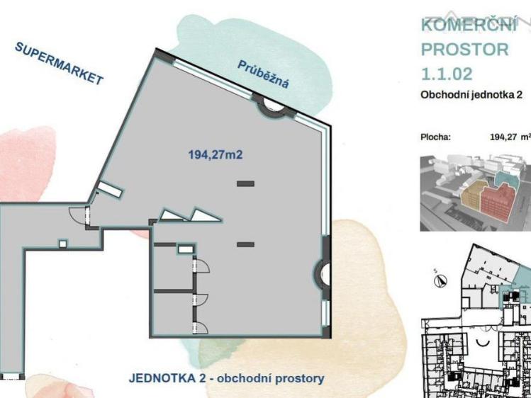 Pronájem kanceláře Praha, Průběžná č. 2