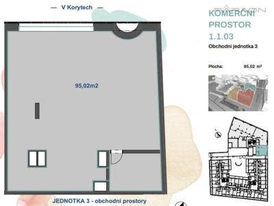 Pronájem kanceláře Praha, Průběžná č. 2