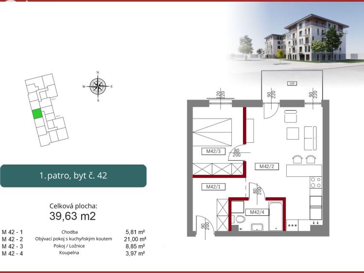 Продажа квартиры 2+KK Stażystów,Bielsko-Biała,Polsko č. 1
