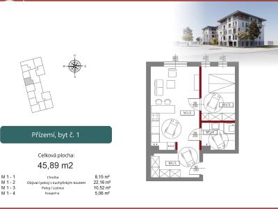 Продаж квартири 2+KK Stażystów,Bielsko-Biała,Polsko č. 1