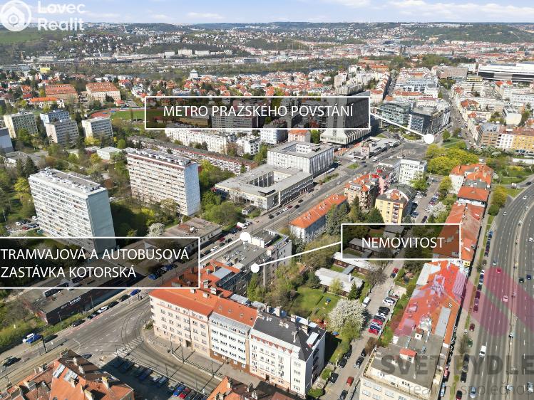 Pronájem bytu 3+1 Praha, Na Pankráci 1344/111 č. 33