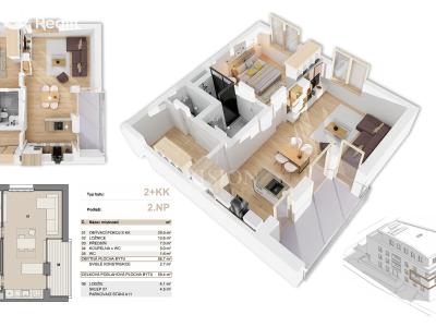 Продаж квартири 2+KK Příbram č. 2