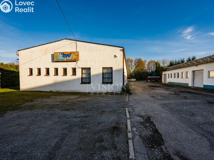 Prodej výrobní haly Soběslav, Wilsonova č. 23