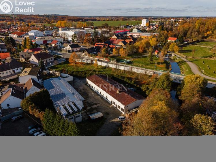 Prodej výrobní haly Soběslav, Wilsonova č. 27