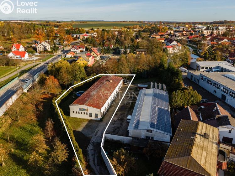 Prodej výrobní haly Soběslav, Wilsonova č. 29