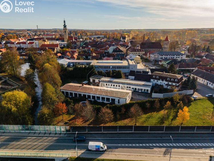 Prodej výrobní haly Soběslav, Wilsonova č. 34