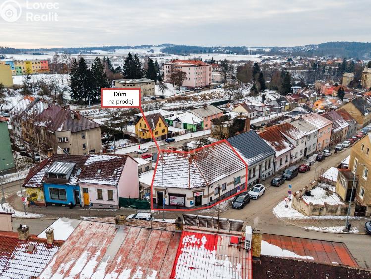 Sale family house Tábor, Husova č. 1