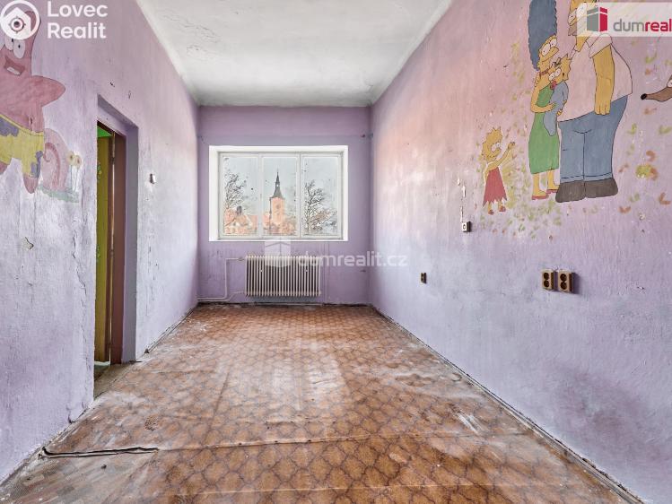 Prodej rodinného domu Kravaře, náměstí č. 21