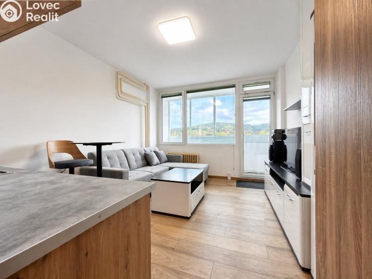 Pronájem bytu 1+KK Chomutov, Seifertova č. 8