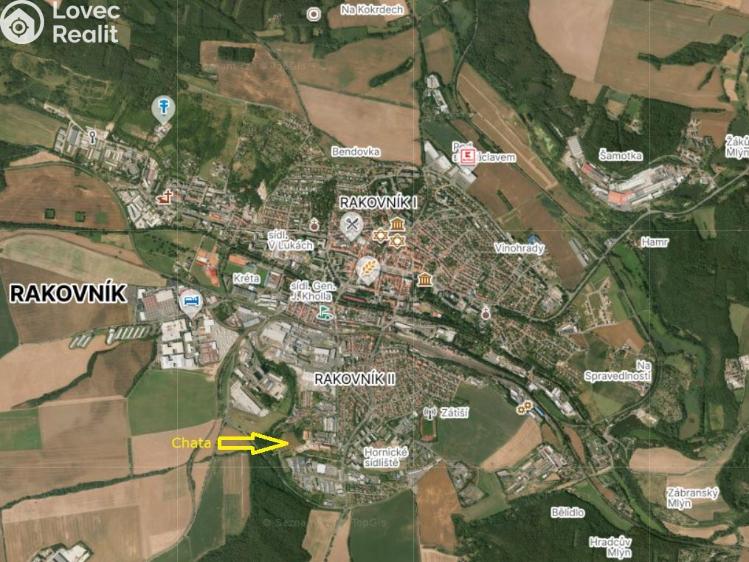 Prodej chaty Rakovník, Lubenská č. 17