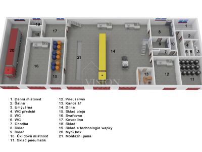 Sale production hall Český Rudolec č. 7