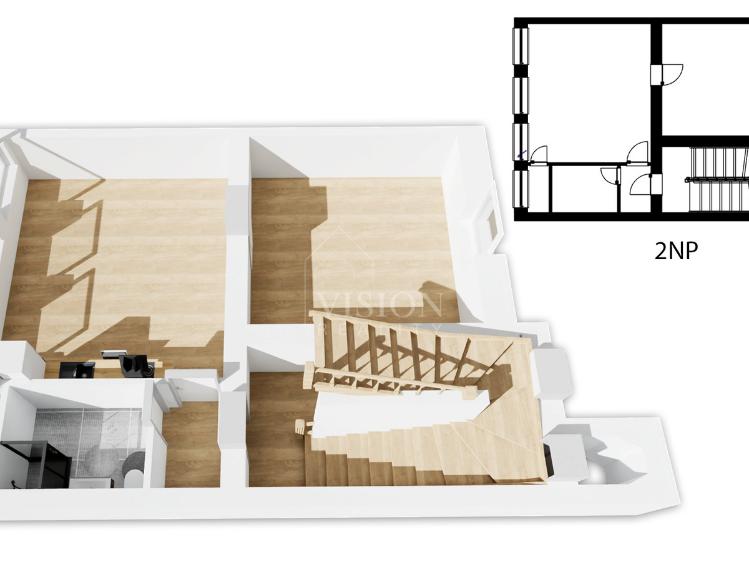 Продаж квартири 2+KK Ústí nad Labem, Marxova č. 2