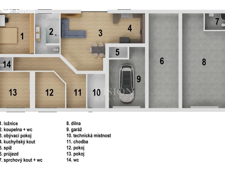Prodej rodinného domu Hladov č. 20