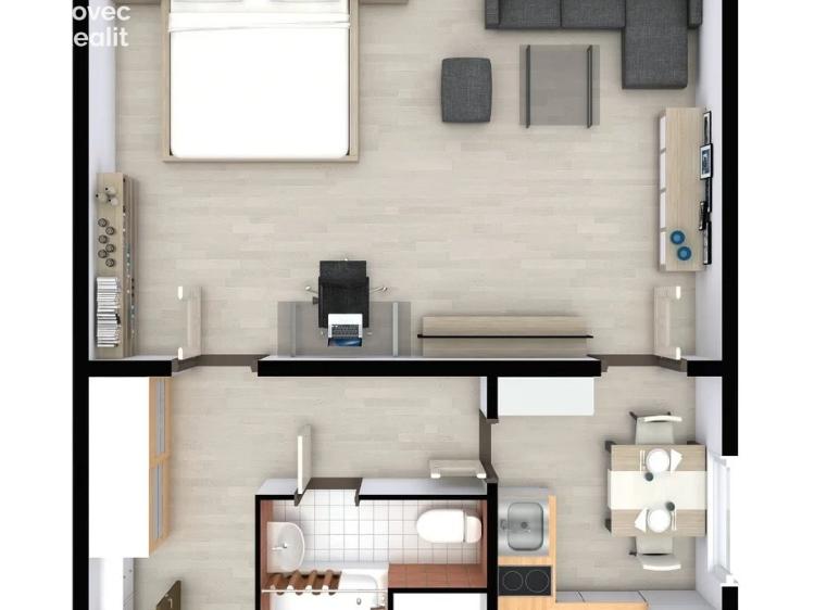 Prodej bytu 1+1 Jablonec nad Nisou, Na Vršku č. 3