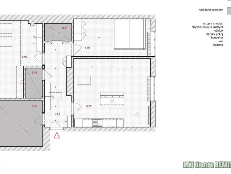Аренда квартиры 3+KK Praha, Buchovcova 1706/5 č. 21