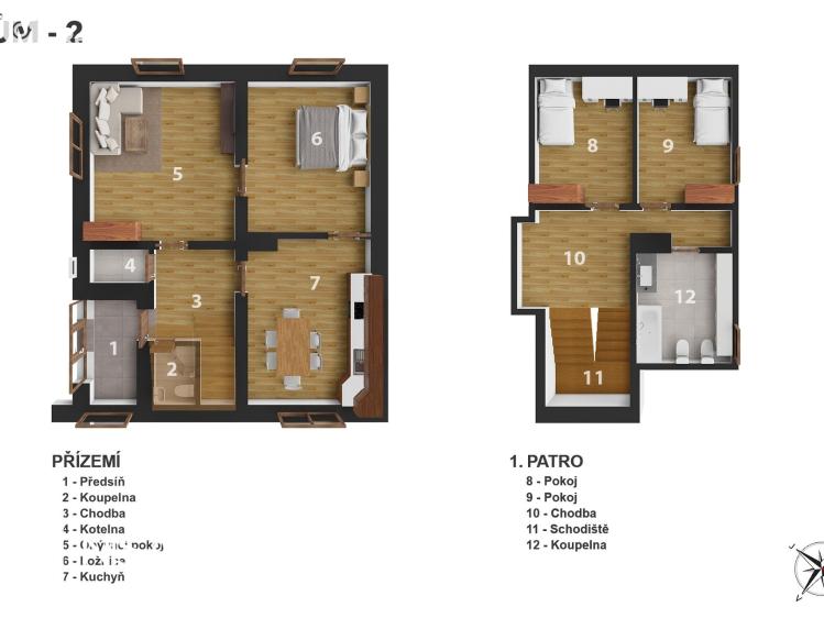 Prodej rodinného domu Liberec, Josefinino údolí č. 29