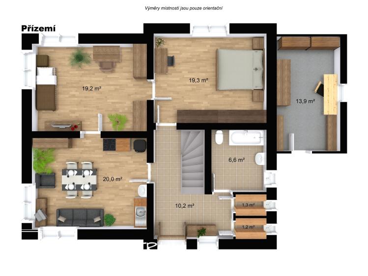 Prodej rodinného domu Stará Paka č. 35