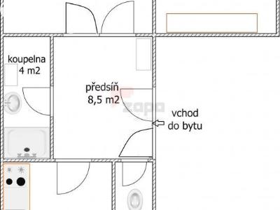 Оренда квартири 2+1 Praha, Na Celné č. 11