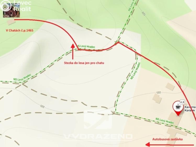 Prodej chaty Roztoky č. 15