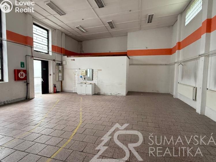 Pronájem skladového prostoru Sušice, Nádražní 245 č. 3