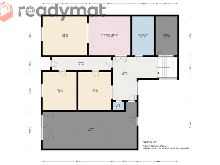 Prodej rodinného domu Tvrdonice, Družstevní 532/18 č. 22