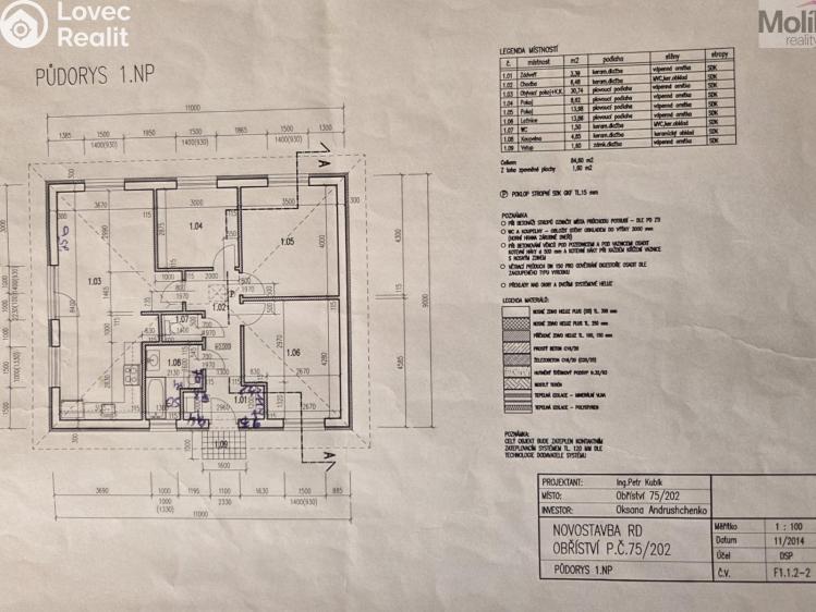 Prodej rodinného domu Obříství, V. Talicha č. 23