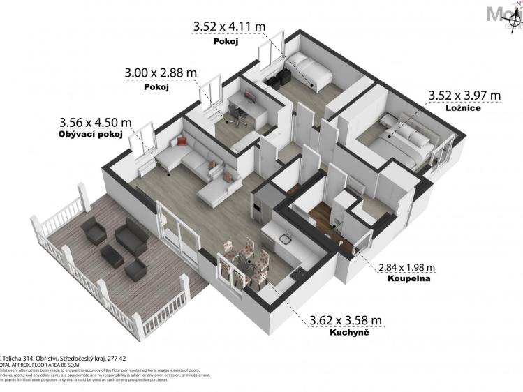 Продажа семейного дома Obříství, V. Talicha č. 21