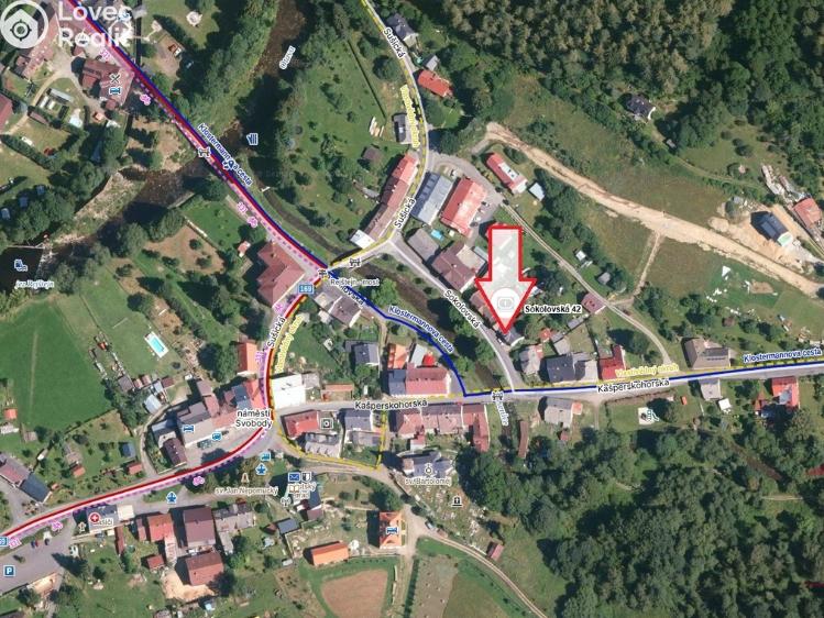 Prodej rodinného domu Rejštejn, Sokolovská 42 č. 25